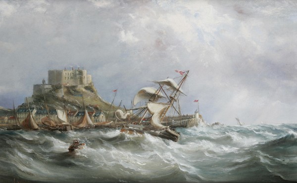 Mount Orgueil, Jersey by Ebenezer Colls